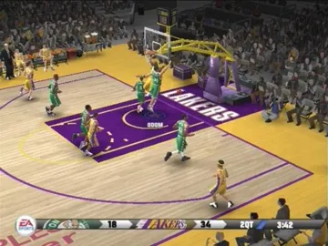 NBA Live 09 screen shot game playing